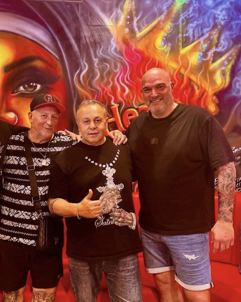 Robby, Federico and Adrian Tarulli together in Pattaya.