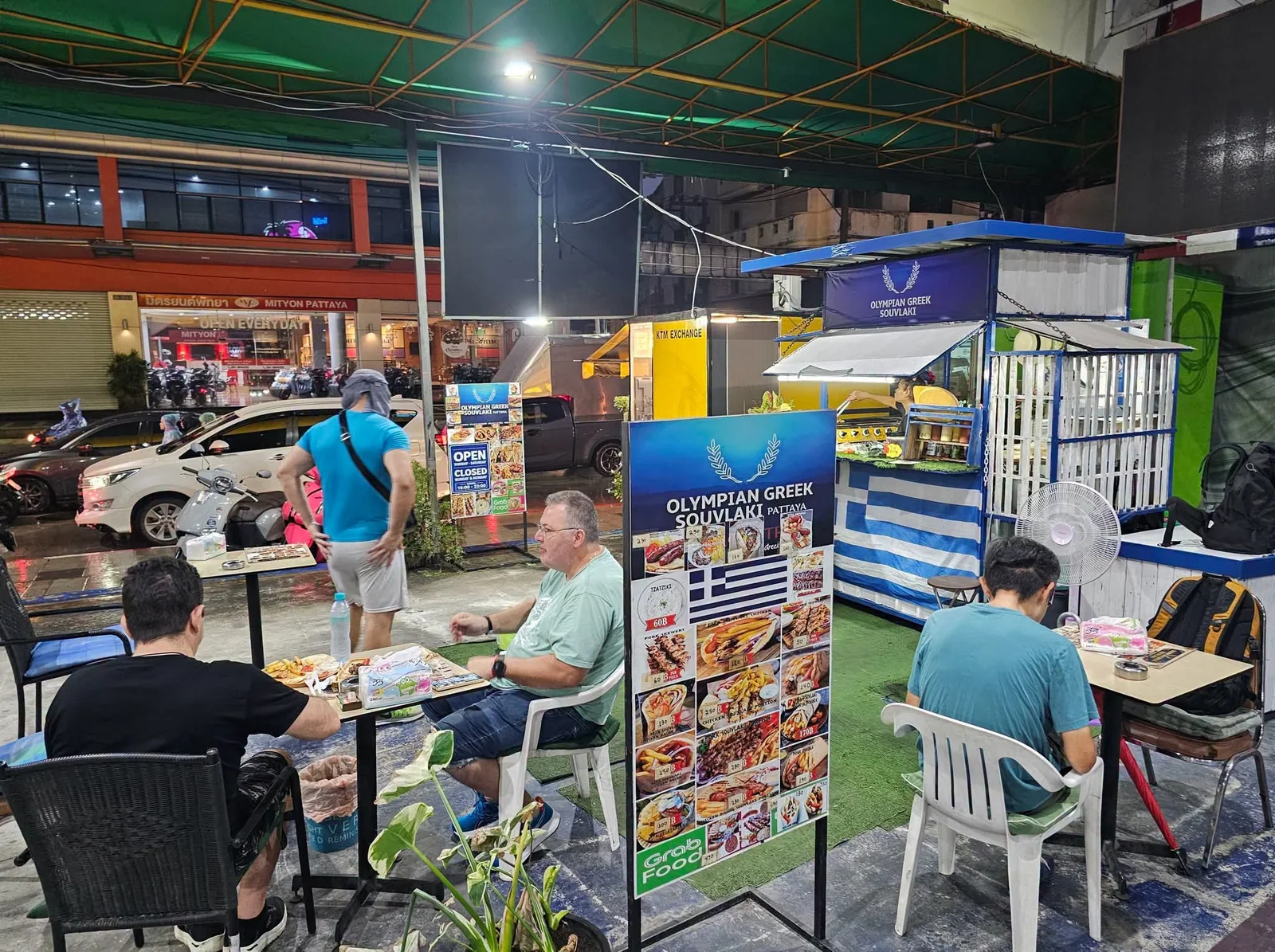 Olympian Greek Souvlaki restaurant in South Pattaya